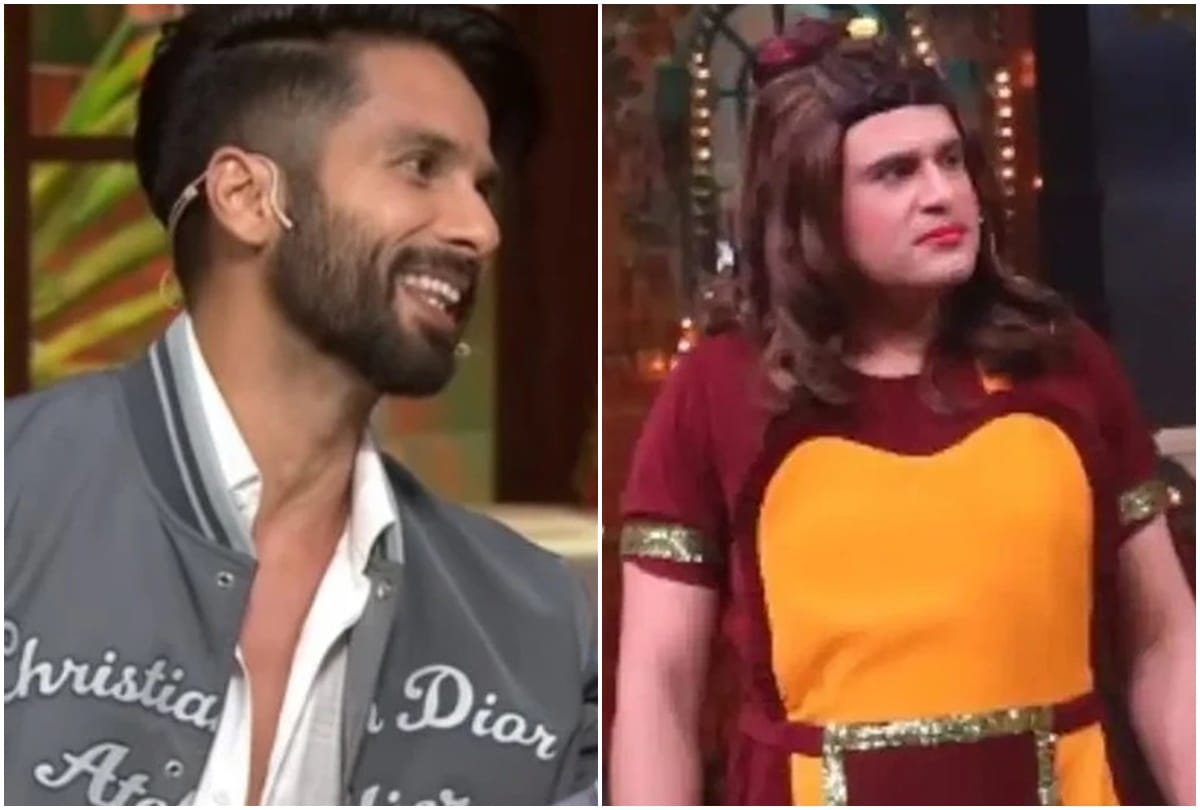 The Kapil Sharma Show: Krushna Abhishek was seen trolling Shahid Kapoor for his film kabir singh scene