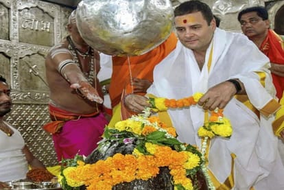Changed politics of Congress: 112 times in 12 days Rahul Gandhi took the name of Hindu and Hindutva, how many times did he speak on unemployment and inflation?