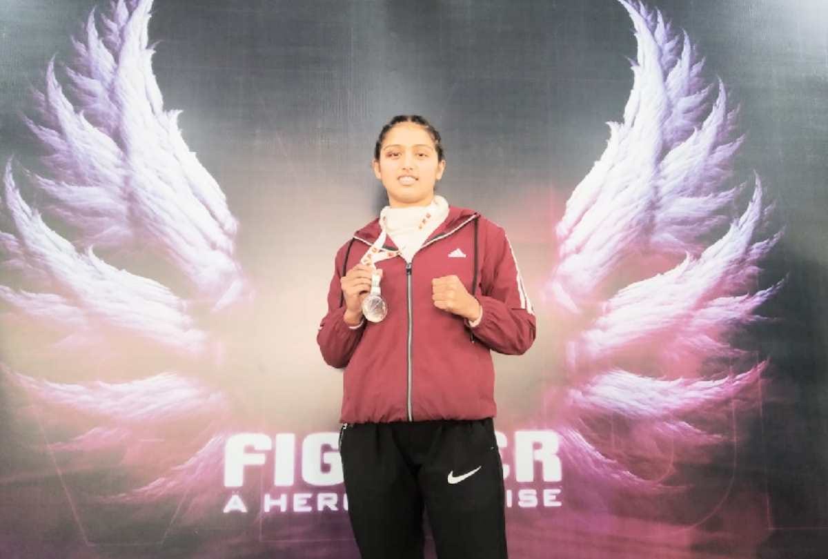 Vinakshi of Kinnaur won Silver in All India University Boxing Championship