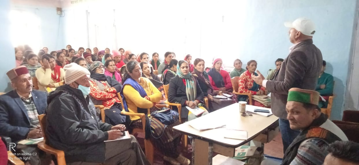 13 panchyats pradhan and uppradhan  knew  their rights and govt. schemes in nohradhaar
