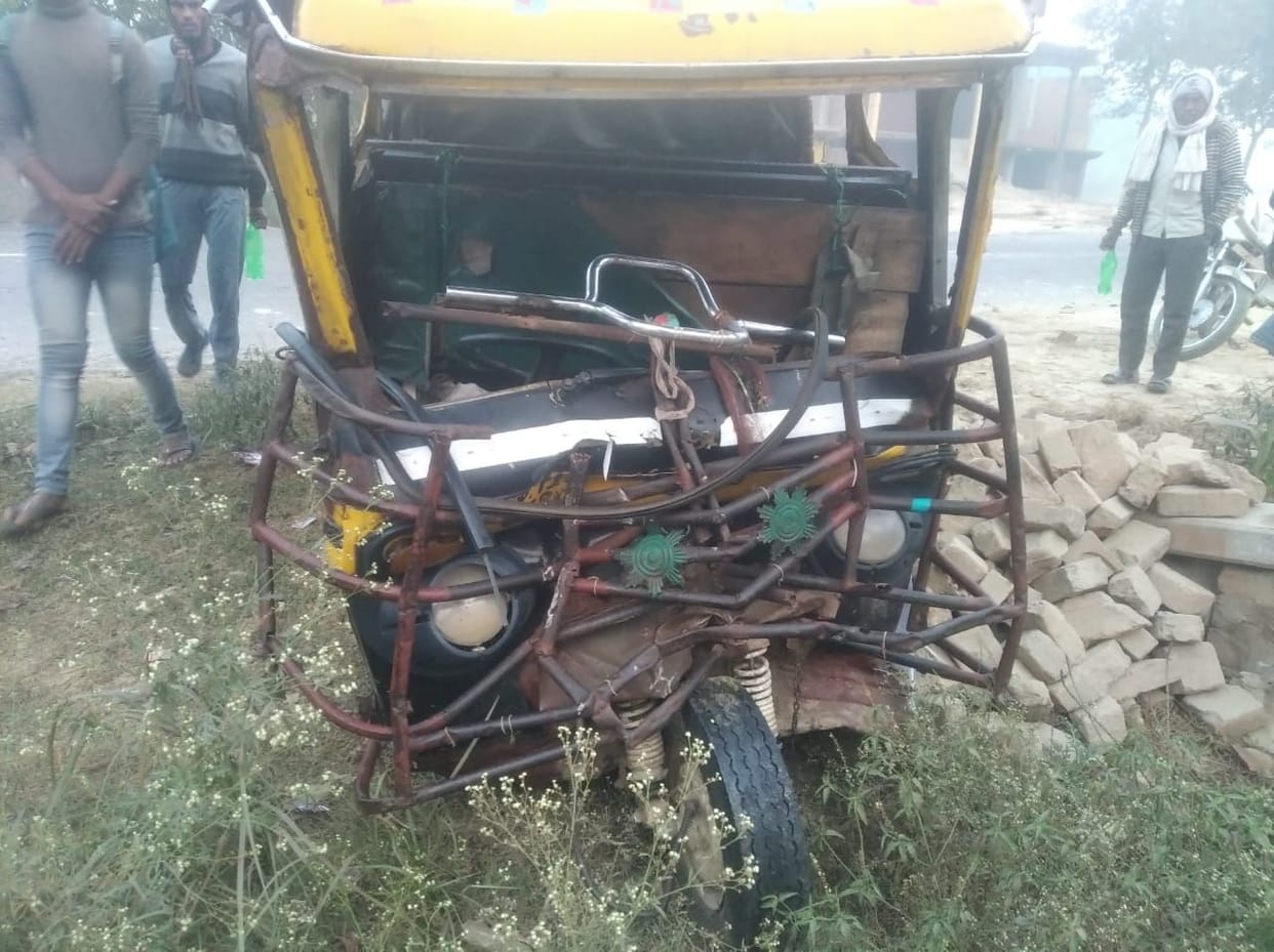 fathepur news,Accident happened at Naksara turn, tempo driver died