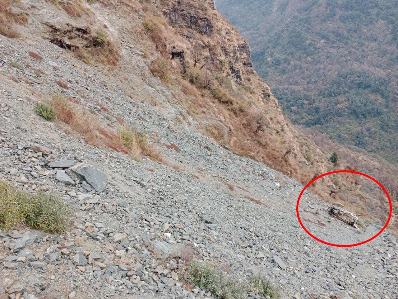 uttarakhand news: accident in uttarkashi, three died, see ground zero photos