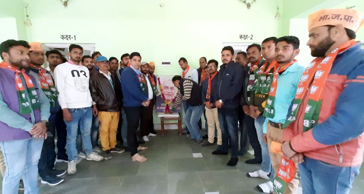Atal Yuva Sankalp Yatra taken out on the birth anniversary of former Prime Minister