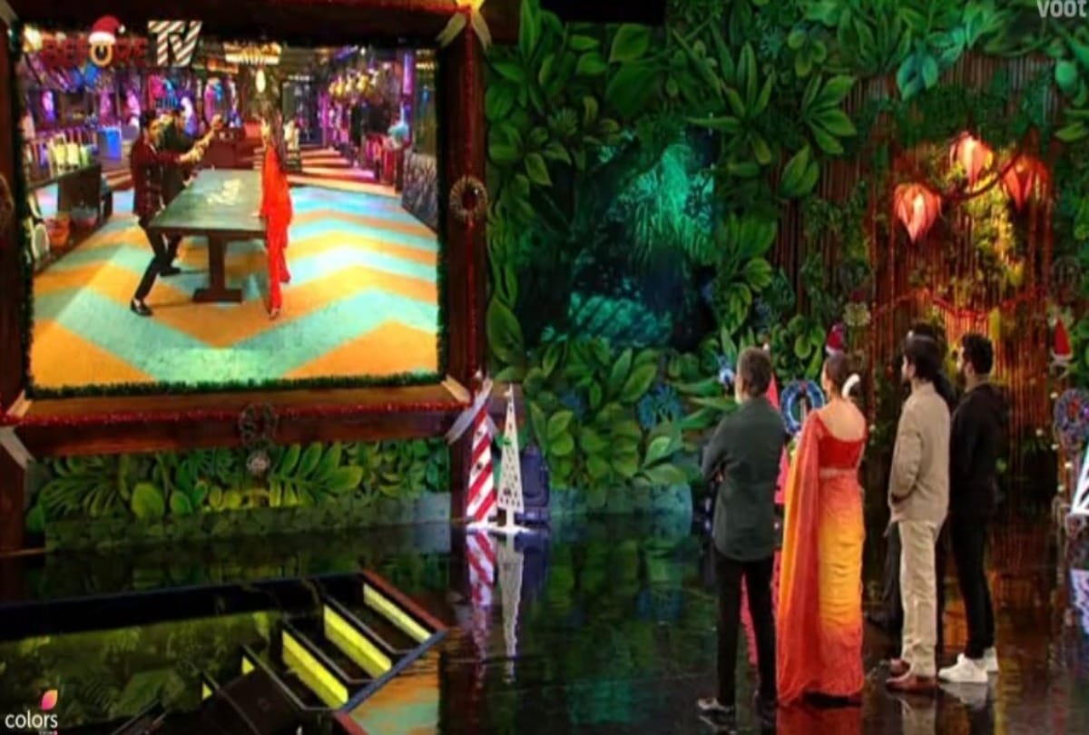 Bigg Boss 15: Salman Khan was given a birthday present by the contestants performed dance performance on the song of Bhaijaan