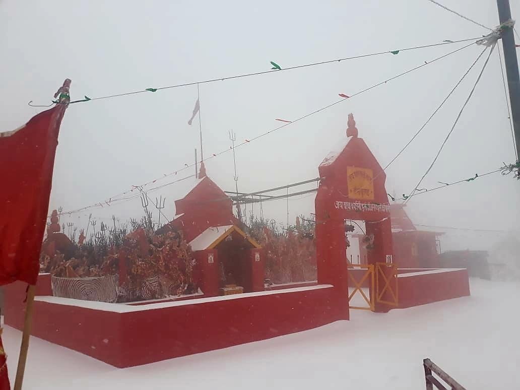 snowfall in chamba