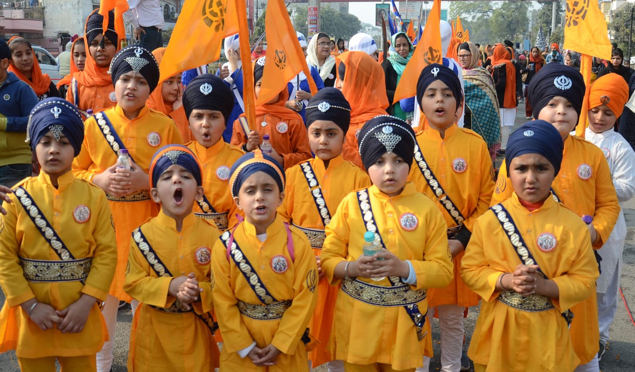 Bal Khalsa march in city