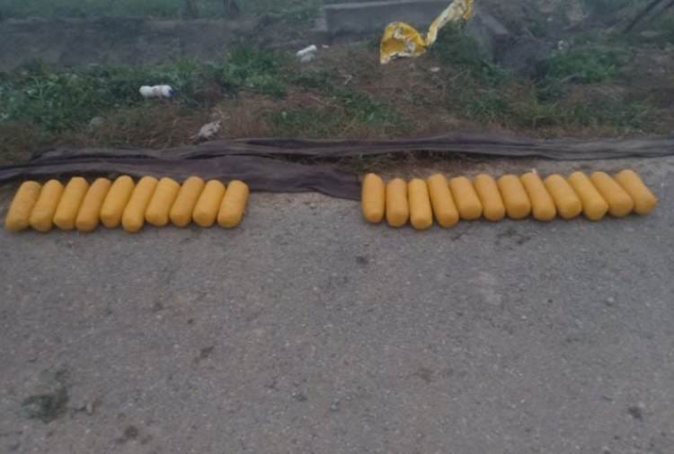 BSF Troops seized 28 packet of heroin in the Ferozepur sector