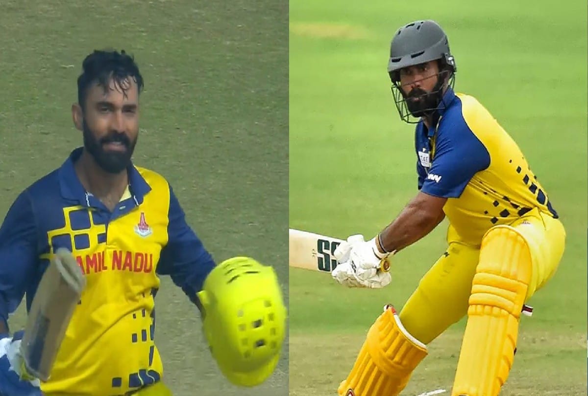 Vijay Hazare Trophy Dinesh Karthik creates history by scoring a century in the final and claim for IPL 2022 auction