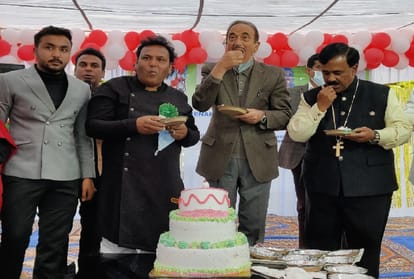 उधमपुर में गुलाम नबी आजाद।