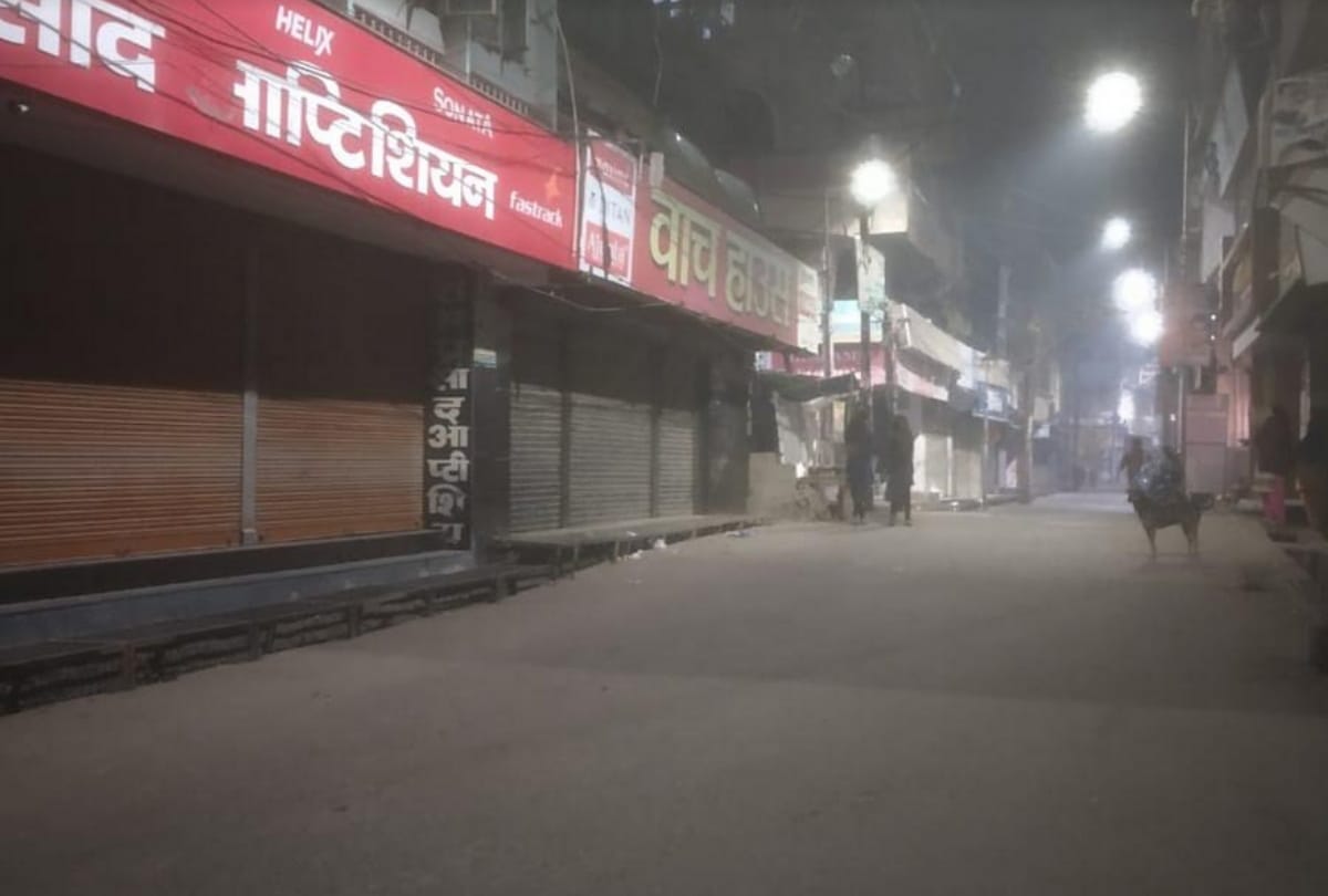 Gorakhpur Night Curfew update Silence on streets even before 11 pm