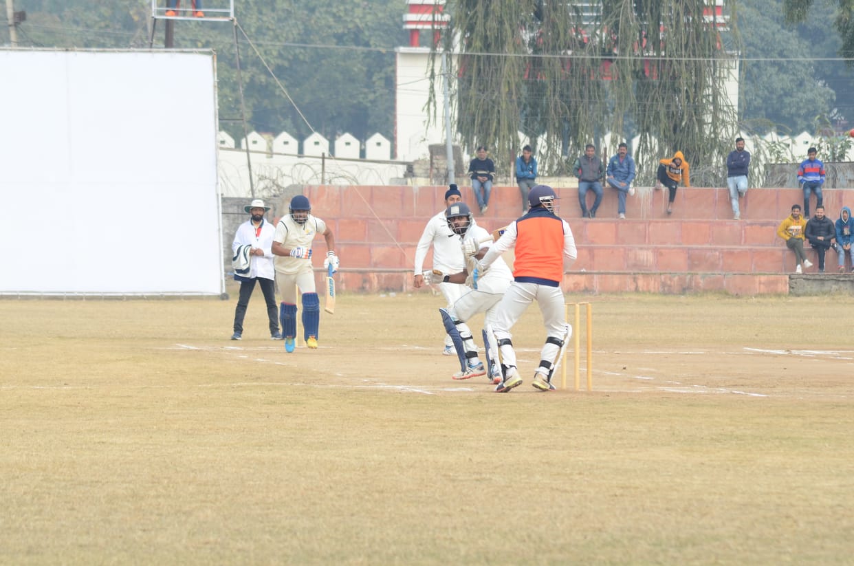 Vicky XI Pathankot and Champions Cricket Academy Chandigarh won the league matches