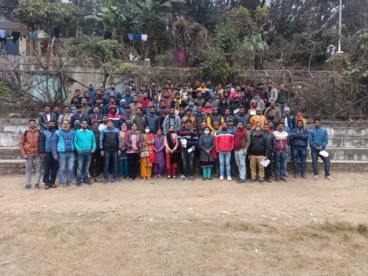 javed akhatar eleced outsource employees district  bilaspur association president