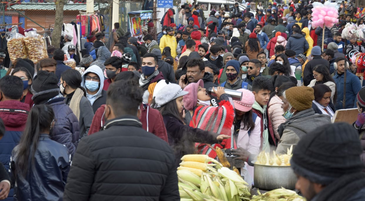 Christmus Day in Nainital