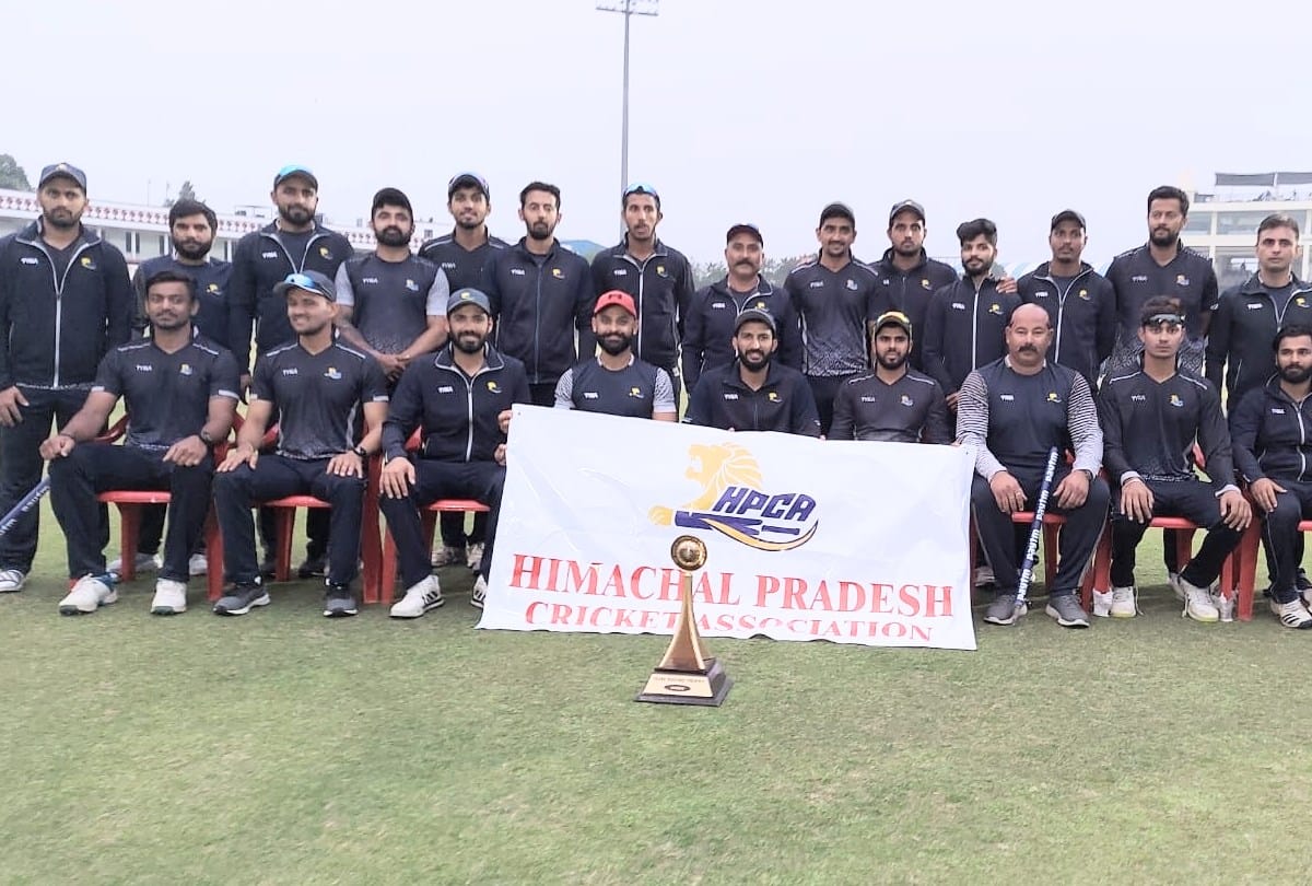 Himachal Pradesh Cricket Team wins vijay hazare trophy 2021 in Jaipur