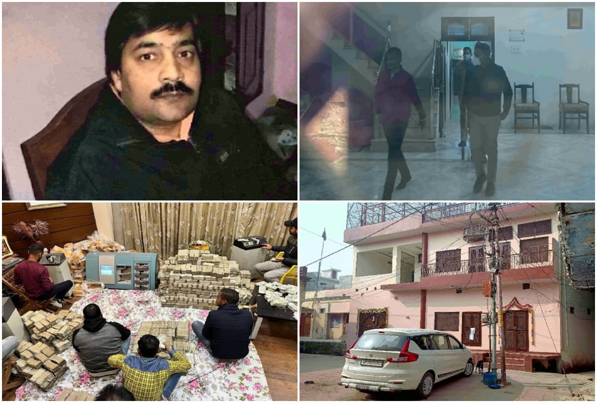 Tax Raid : 110 crore cash, 275 kg gold and silver found