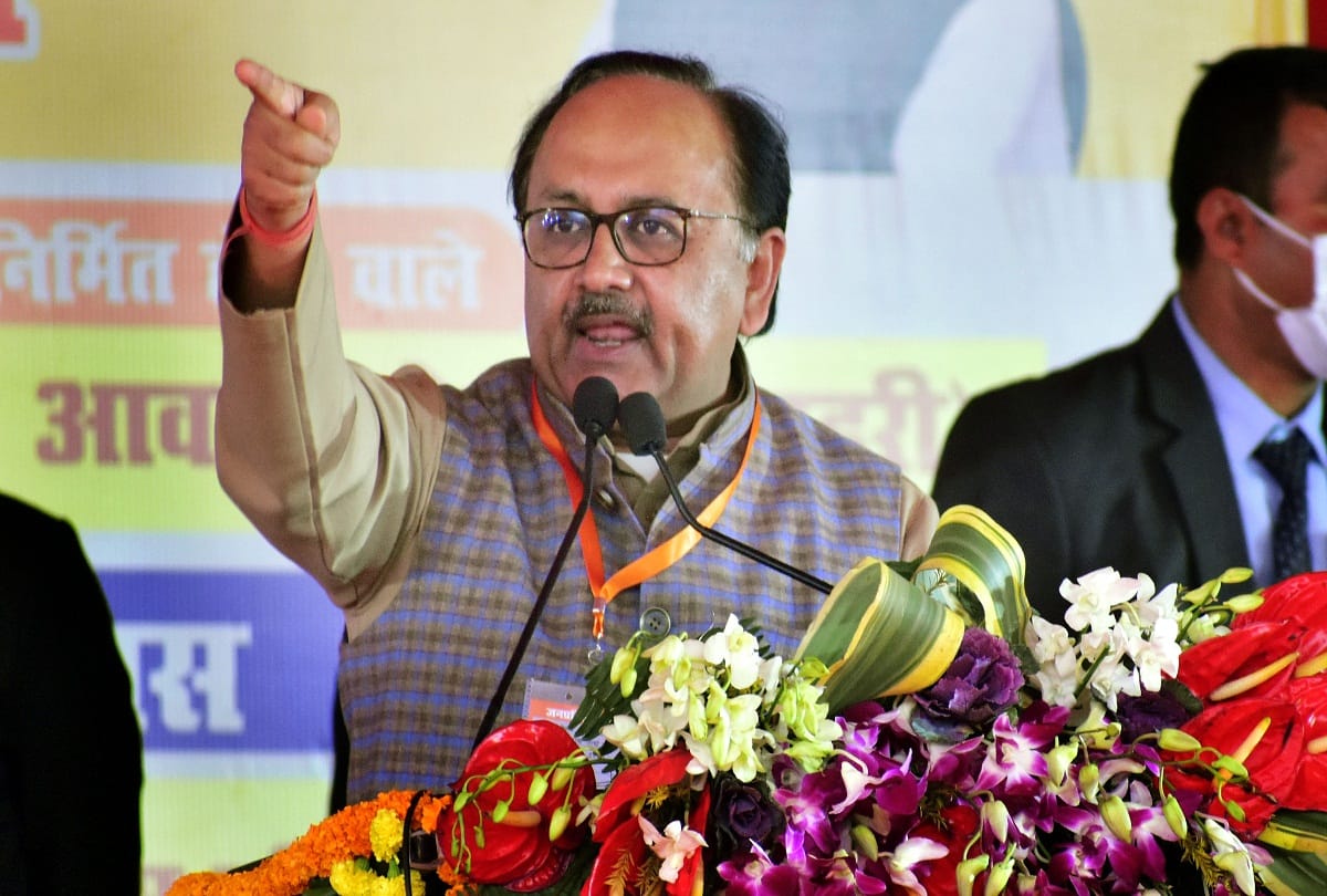 Prayagraj: Minister Siddharthnath said in front of CM, then there will be investigation of madrasa incident