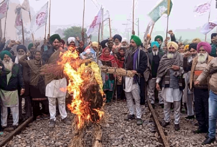Firozpur Punjab Rail Roko Andolan News: 180 trains have been affected in Firozpur Rail Division due to Rail Roko Andolan