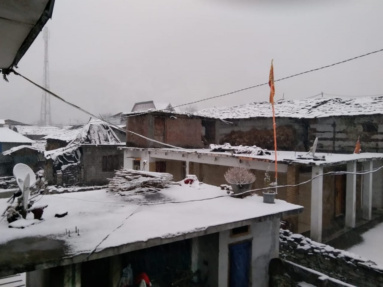 uttarakhand weather update today news: snowfall in chardham today, see photos