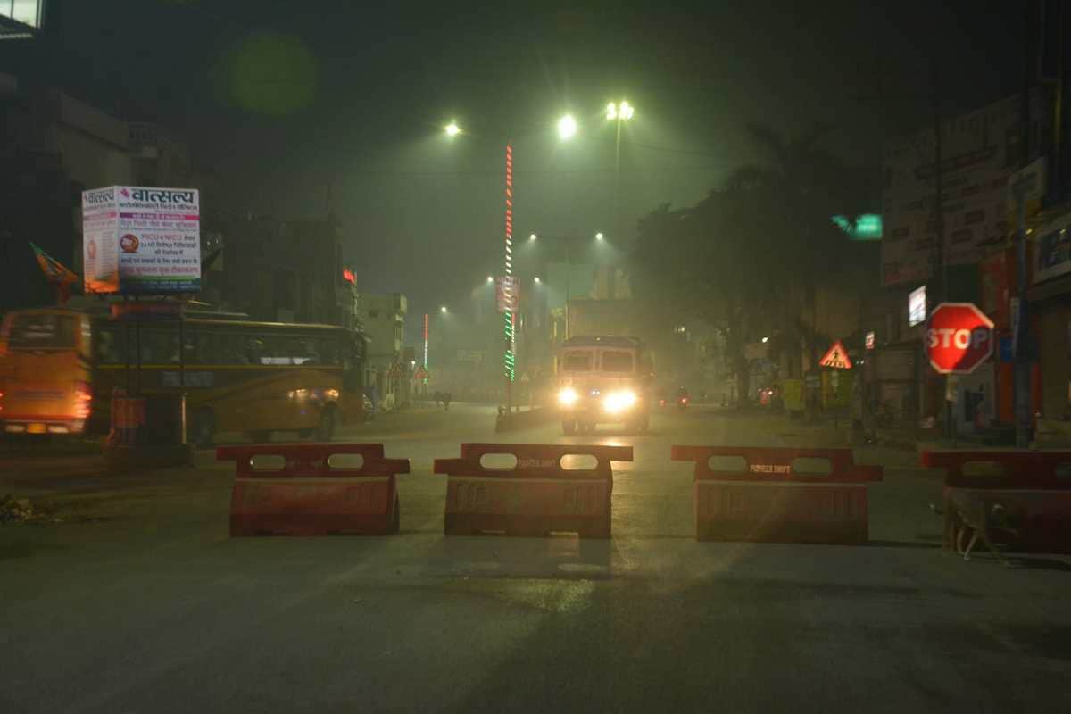 Varanasi Night Curfew Live: Silence on streets shops remained open police patrolling