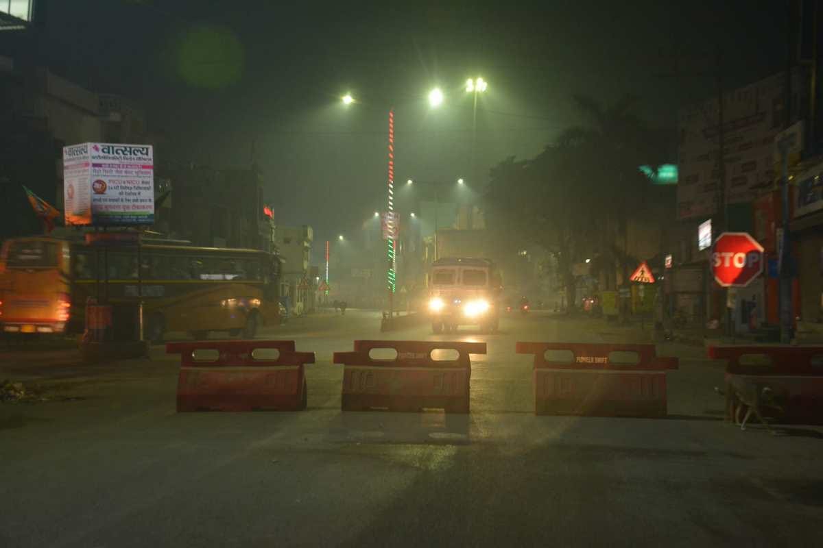 Varanasi Night Curfew Live: Silence on streets shops remained open police patrolling