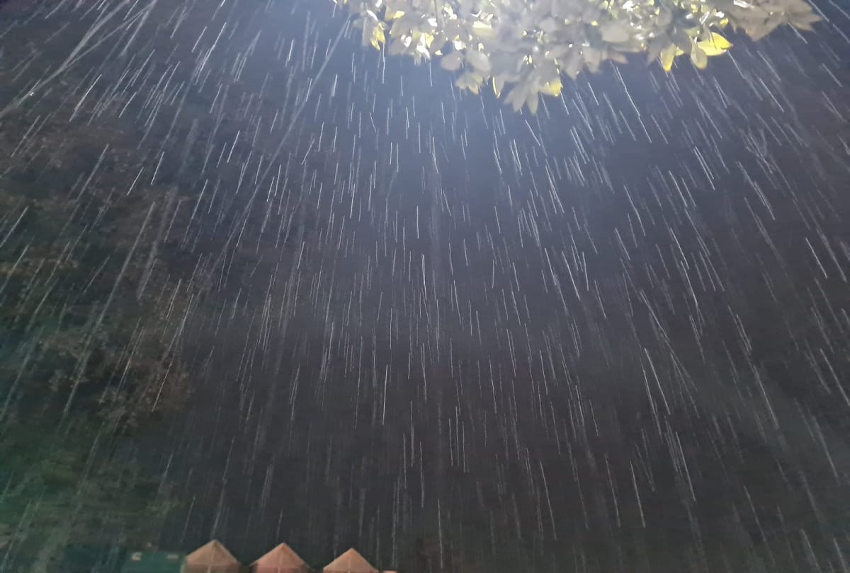 weather dehradun Snowfall in Mussoorie enthusiasm among tourists