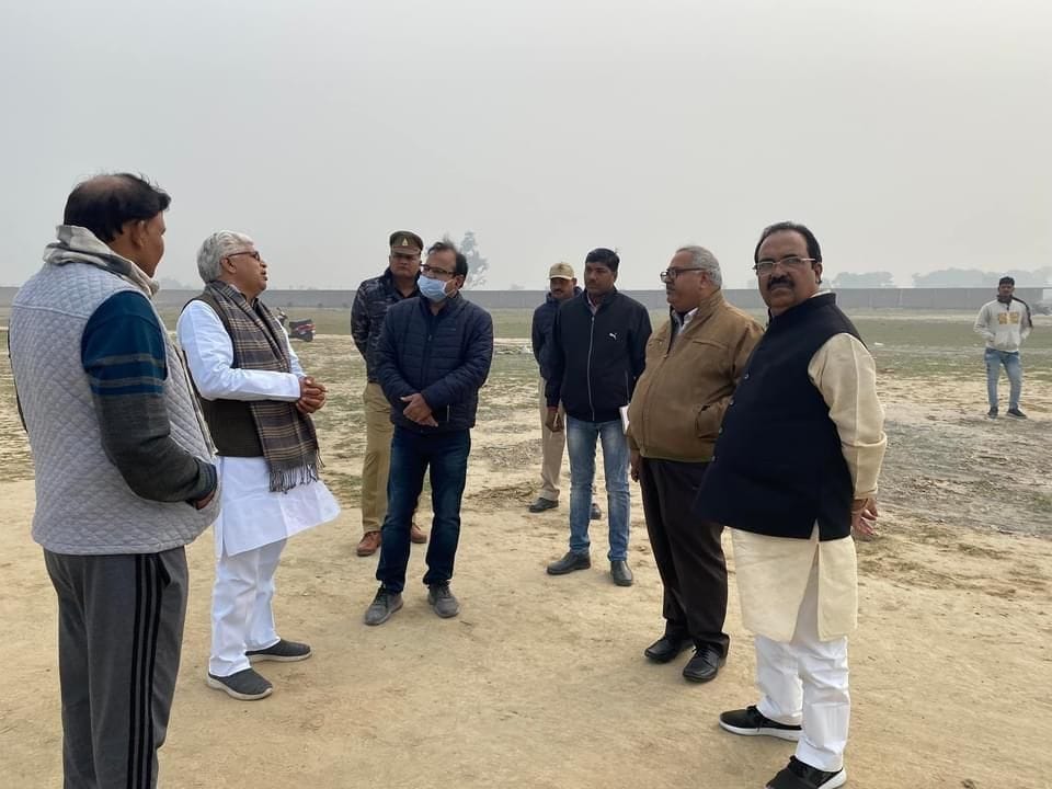 Aligarh: BJP District President along with SDM tested the preparations