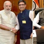 प्रधानमंत्री नरेंद्र मोदी के साथ विक्रम मिसरी।