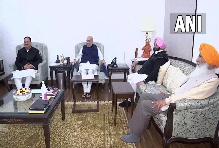 Punjab Elections 2022 Captain Amarinder Singh In Delhi To Meet Amit