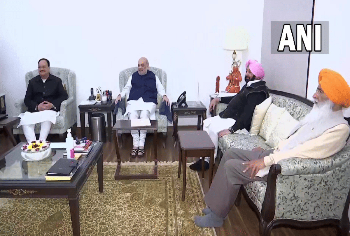 Punjab elections 2022: Captain Amarinder Singh in Delhi to meet Amit Shah