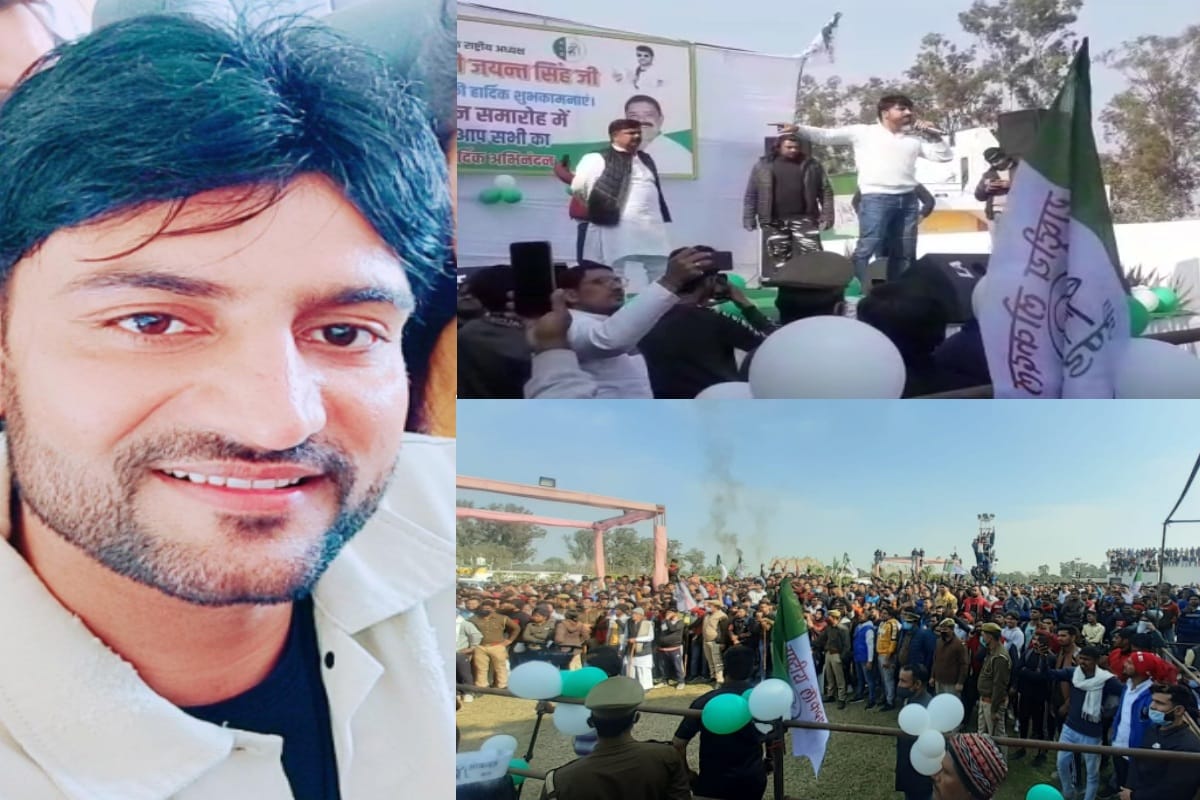 The track suits distributed on the birthday of chaudhary jayant sing, the youth danced to the songs of ajay hooda