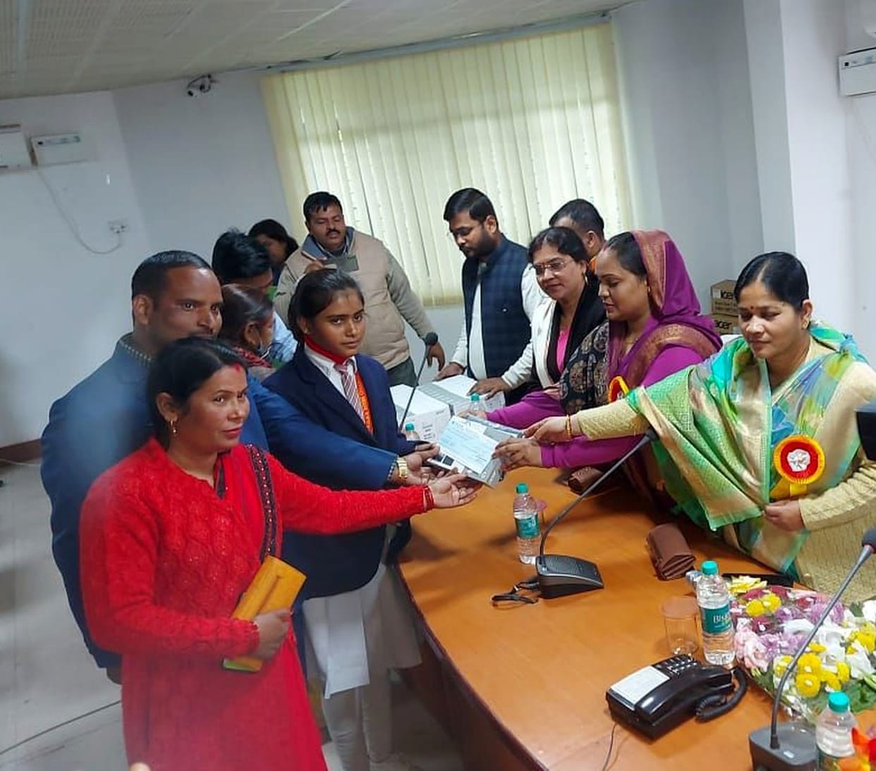 UP Board's 19 meritorious people honored, got tablet and check