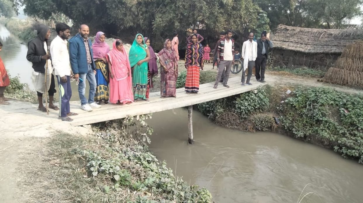 If the officials did not listen, then the villagers made the culvert