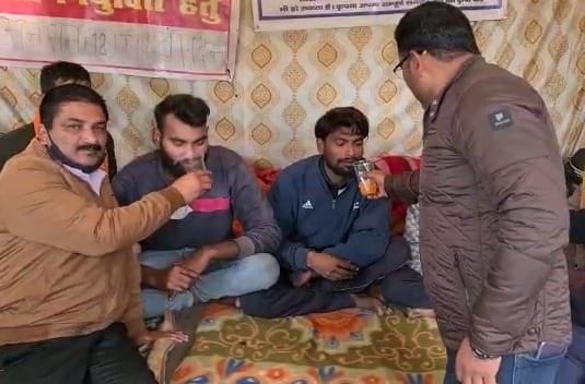 Hungar strike is over.