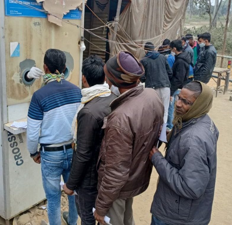 87 people returned from Chidiyapur and Laharpur