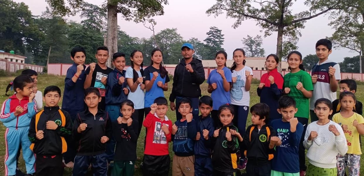 Winner of Karate in Banbasa