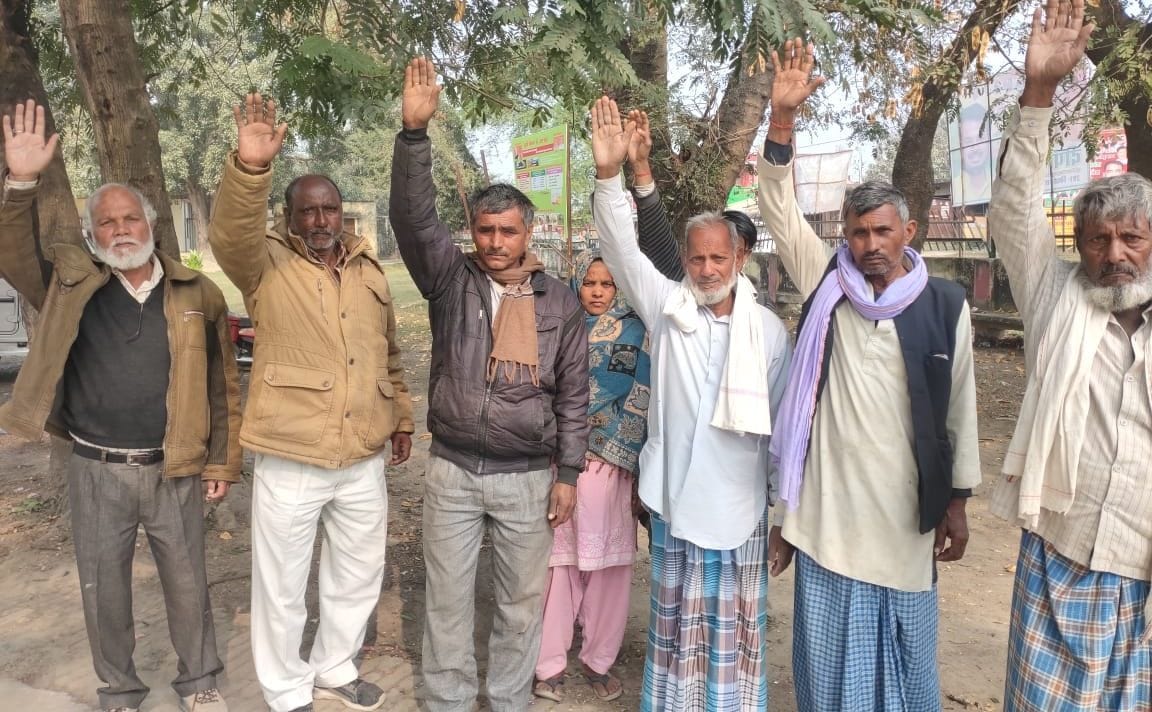 200 bigha crop destroyed by canal water