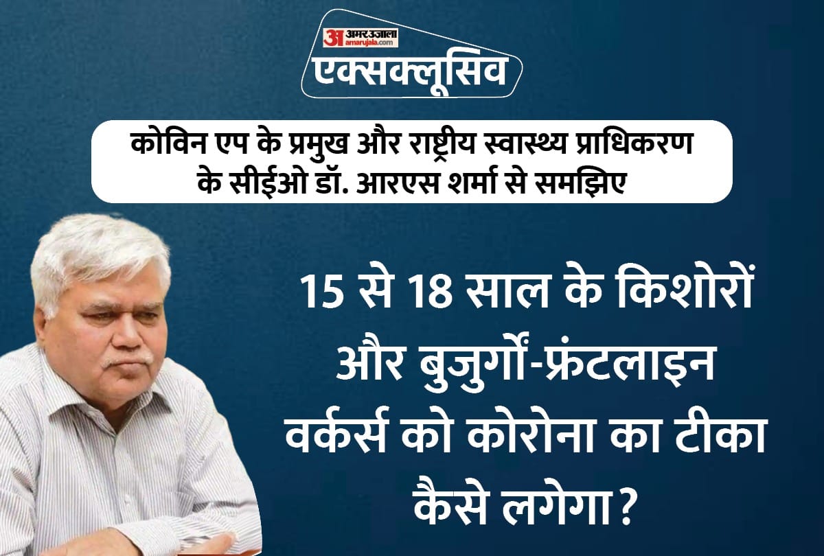 Covid Vaccine for 12-15 Year Olds: Cowin App Head Dr Rs Sharma Interview with Amar Ujala On Covid-19 Vaccination to Kids, Booster Dose for 60 Plus People and Frontline Workers