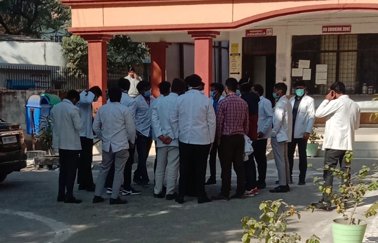 Medical college students appeared in SDM court