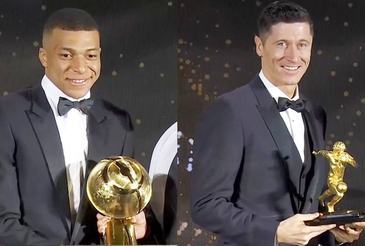 Globe Soccer Awards 2021: All the prize winners list; Cristiano Ronaldo Crowned Top Goalscorer of All Time;  Kylian Mbappe, Robert Lewandowski Grab Honours