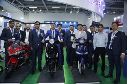 GT-Force unveils three electric two-wheelers in EV two wheelers at EV India Expo 2021