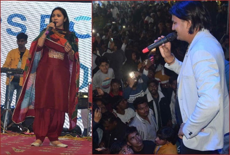 People enjoyed the two-day Amar Ujala Winter Shopping Carnival program in Rohtak