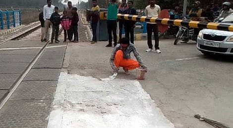 CRS inspection of Mailani-Puranpur section today