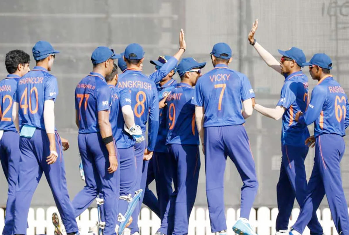 U19 Asia Cup: India under19 team Beat Afghanistan By 4 Wickets; Indian Team Enters Semi-Final