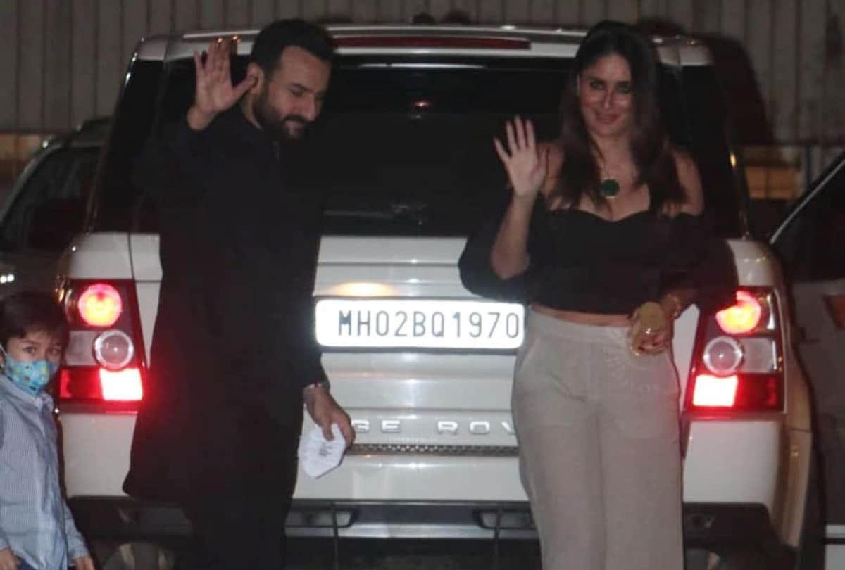kareena kapoor black crop top in smokey hot look spotted karisma kapoor home