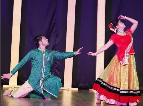 The audience's applause kept resonating on the beat of Kathak