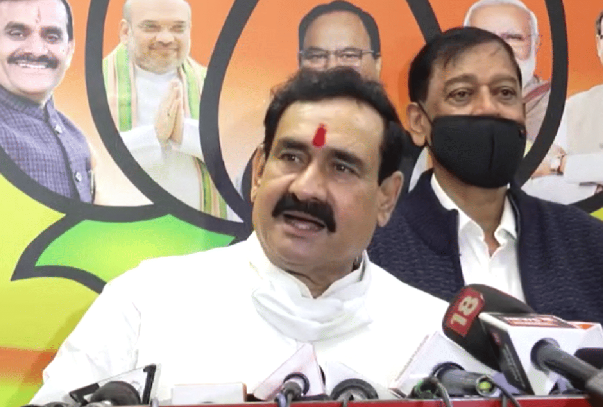 MP Home Minister Narottam Mishra watched film in Jammu