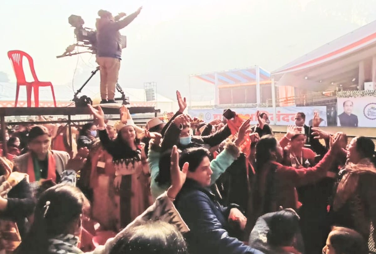 PM narendra modi jansabha in Mandi himachal Pradesh