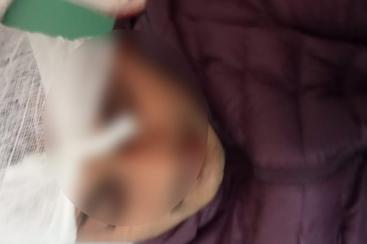Accident in Saharanpur: Bike collided with school bus, one youth killed, another injured