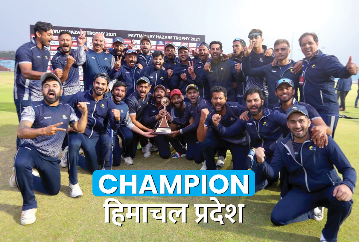 Himachal Pradesh’s Vijay Hazare Trophy title win similar to India’s 1983 World Cup triumph; Himachal Pradesh Champions