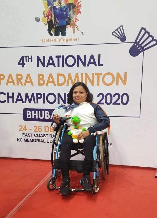 Neerja won two silver medals in the national competition